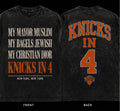 Limited Edition Double Sided Shorts Sleeve Knicksin4 T shirt